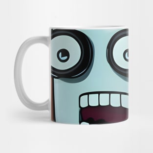 Creepy robot Mug